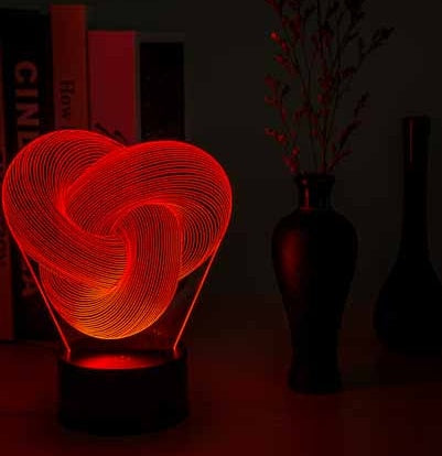 LED Twist Illusion Night Light