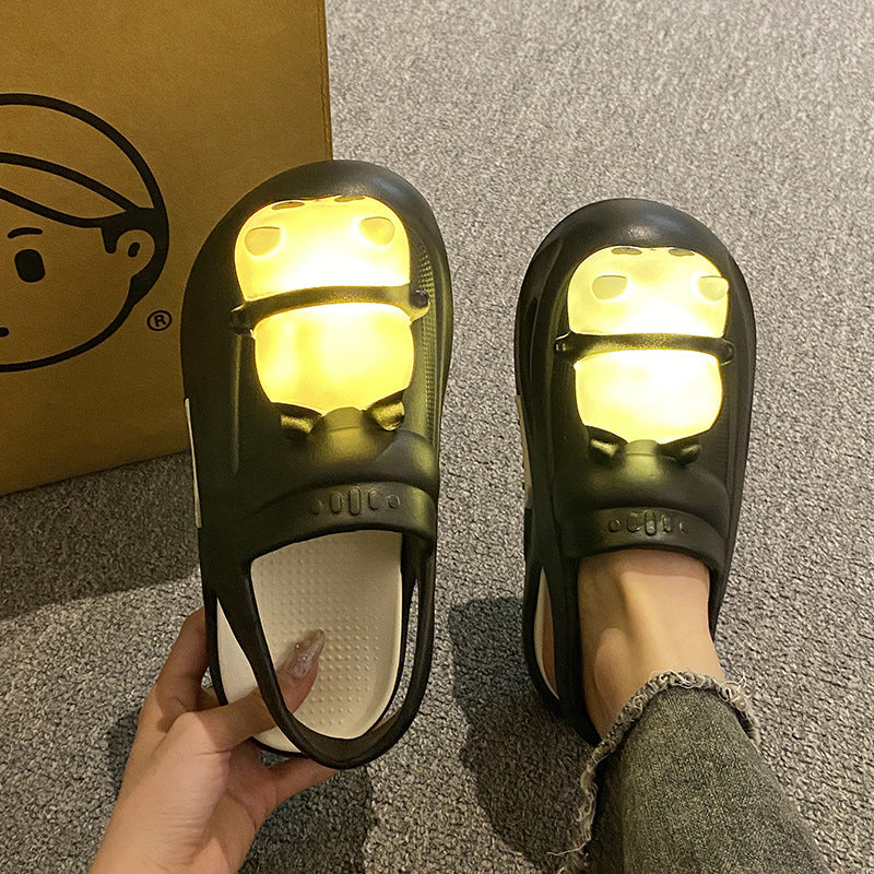 Panda Lamp Sandals