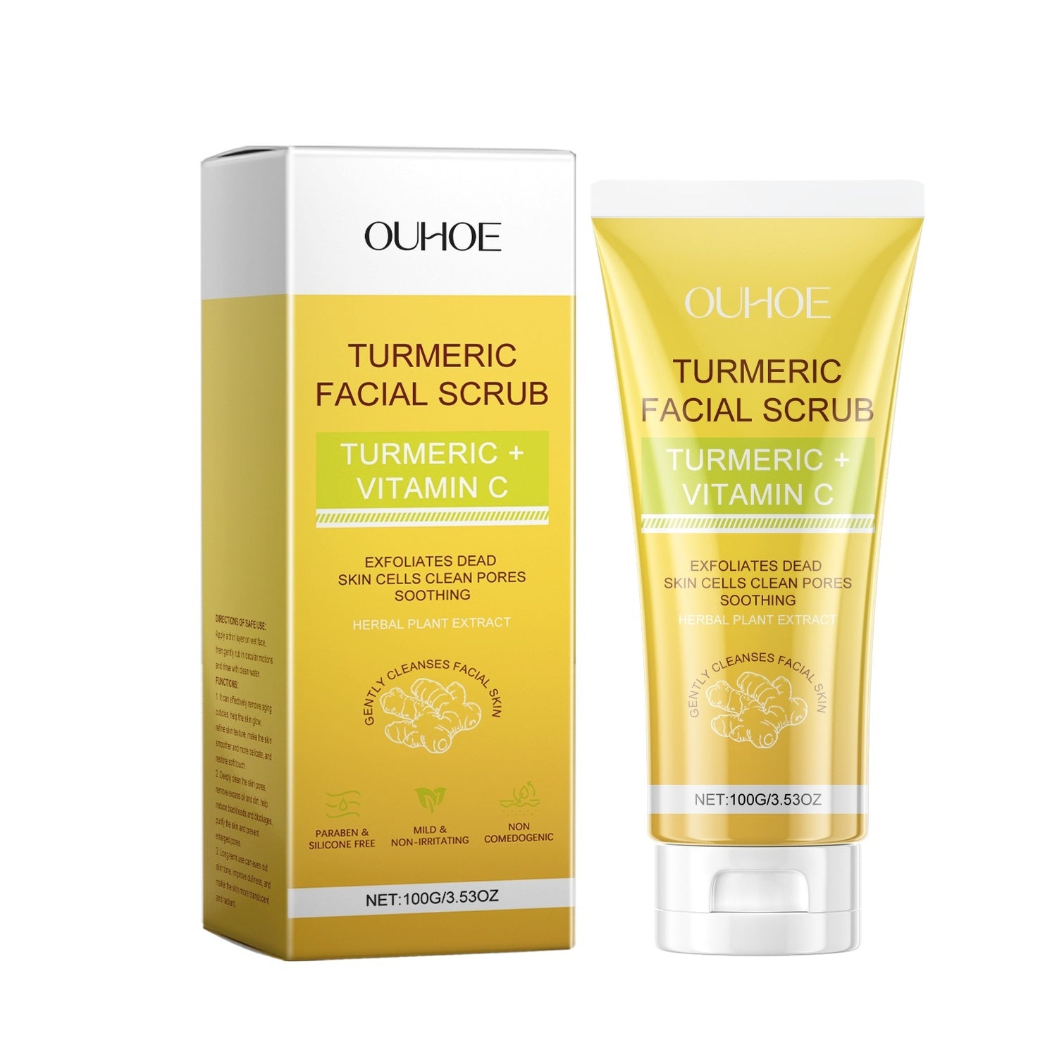 Turmeric Exfoliating Facial Scrub