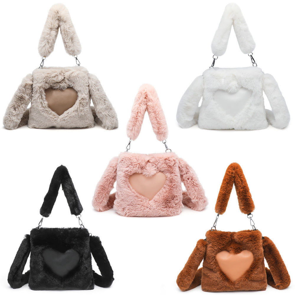 Women Fluffy Shoulder Bag