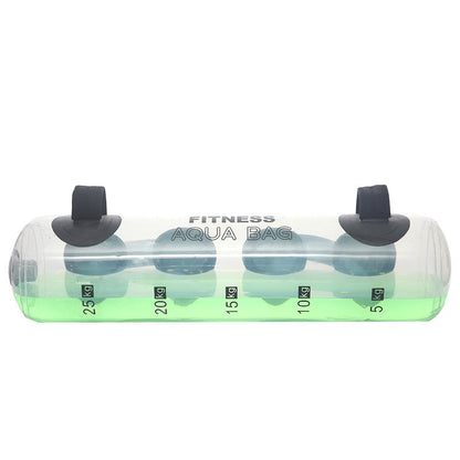 Transparent Cylindrical Weight-lifting Water Bag