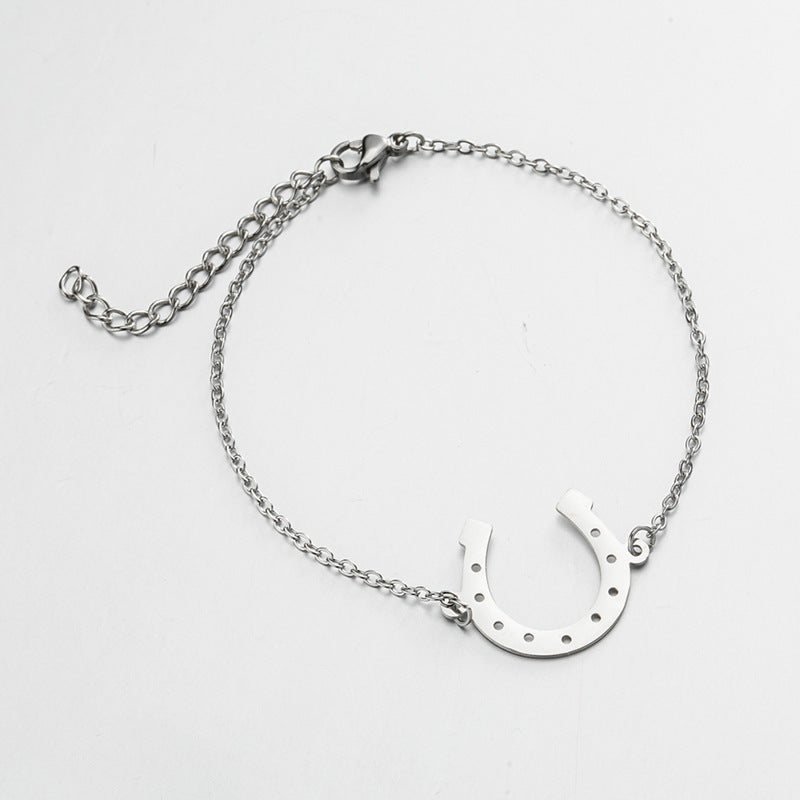 Horse Shoe Charm Bracelet