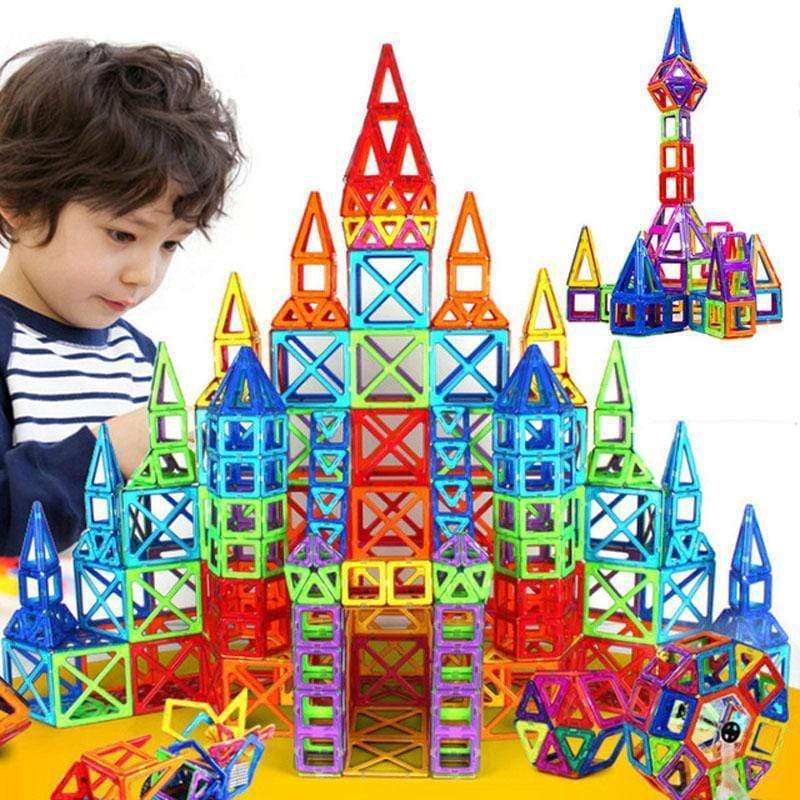 Magnetic Building Blocks DIY Kids Construction Set