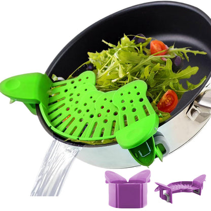 Silicone Clip-on Strainer