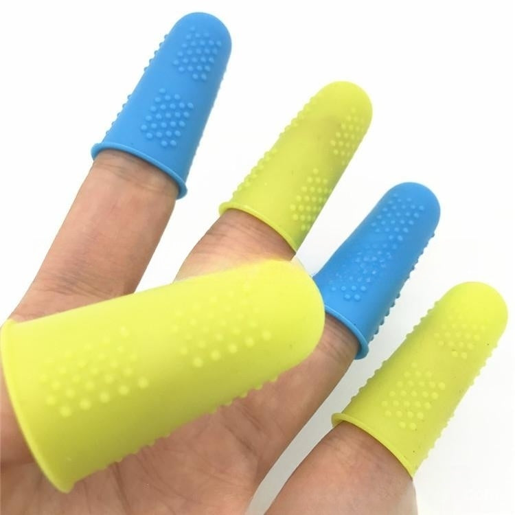 3pc Silicone Finger Protective Cover Set