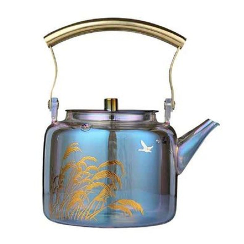 Heat-resistant Colorful Glass Kettle