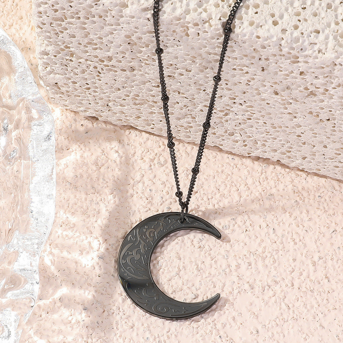 Fashion Half Moon Necklace