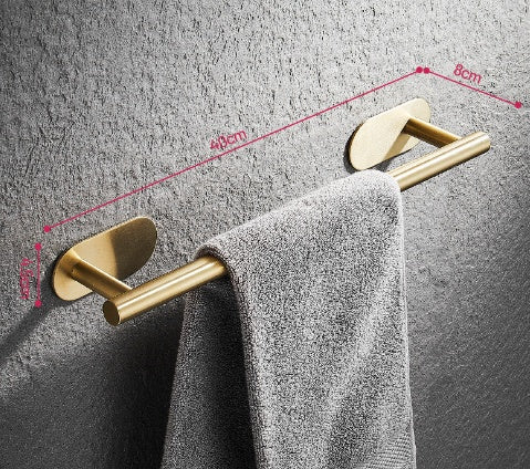 4pcs Bathroom Towel Rack Set