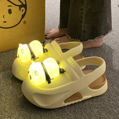 Panda Lamp Sandals