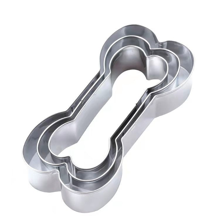 3pc Stainless Steel Cookie Cutter Set