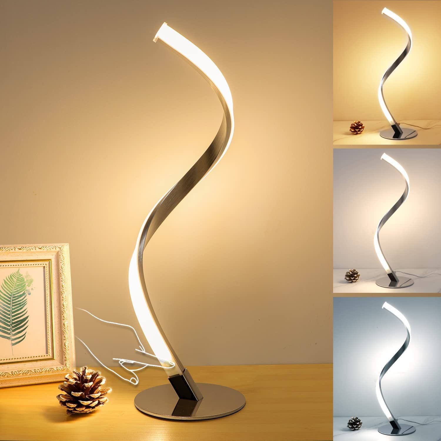 Spiral Table/Bedside Lamp