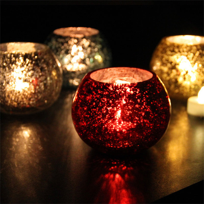 Christmas Ball Candle Holder