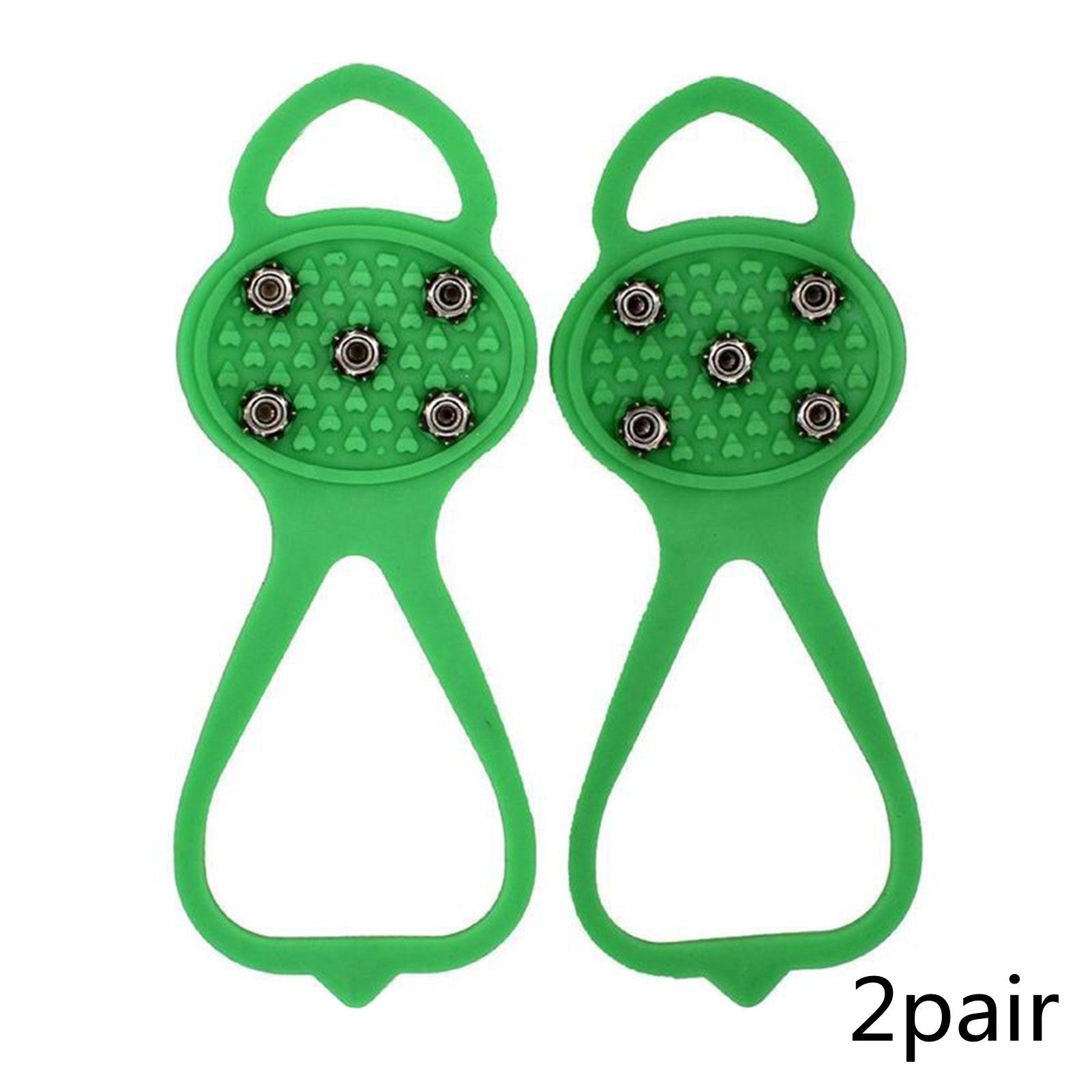 2pair Non-Slip Snow Studs Boot Grip Spikes