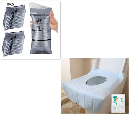 10pc Disposable Travel Toilet Seat Liner