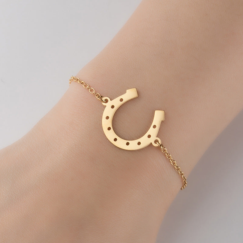 Horse Shoe Charm Bracelet