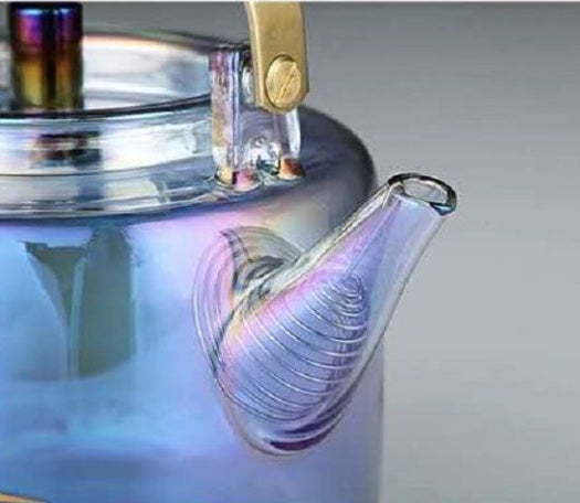 Heat-resistant Colorful Glass Kettle