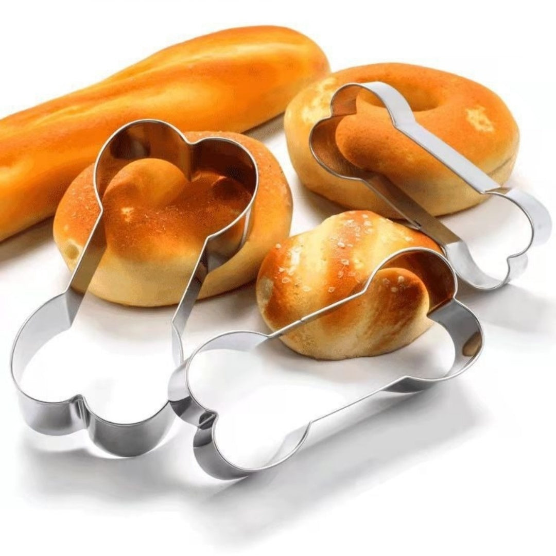 3pc Stainless Steel Cookie Cutter Set