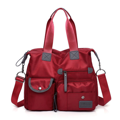 Large Capacity Multi-pocket Shoulder Bag