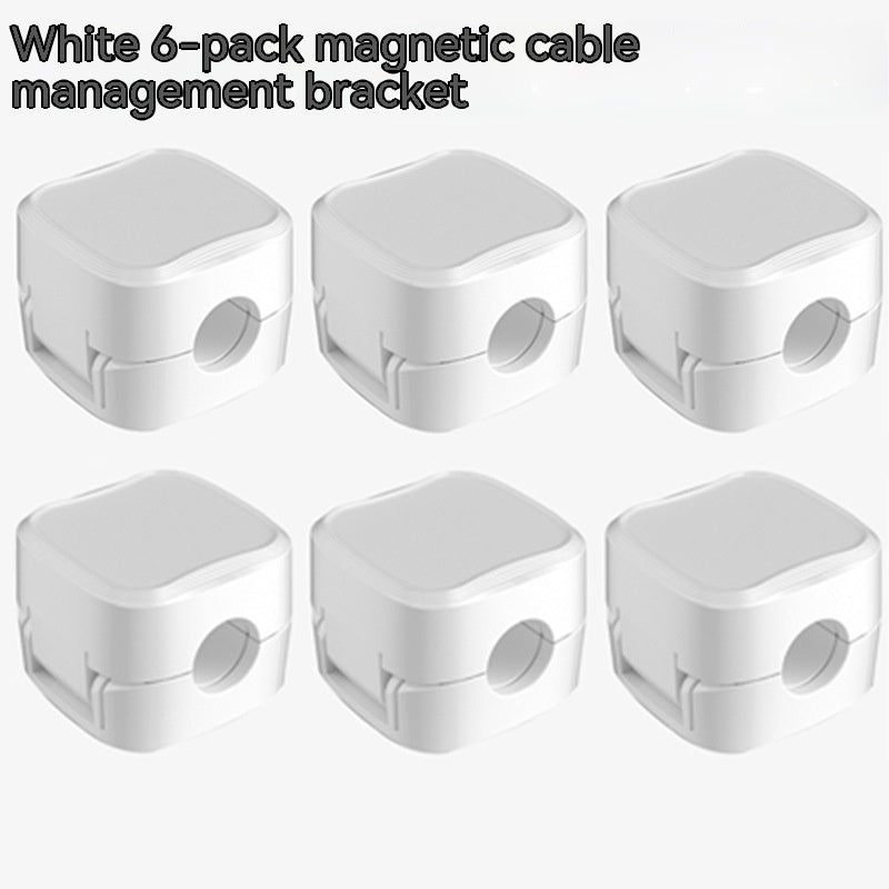 6piece Magnetic Cable Organizing Clips