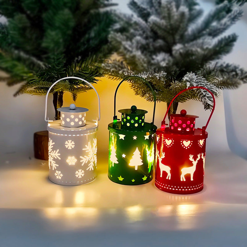 3pc Christmas LED Lantern Set