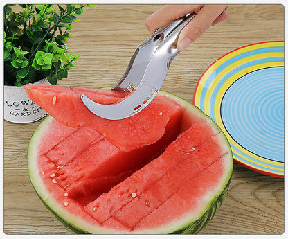 Stainless Steel Watermelon Cutter &amp; Slicer