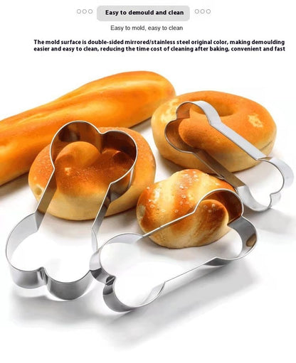 3pc Stainless Steel Cookie Cutter Set