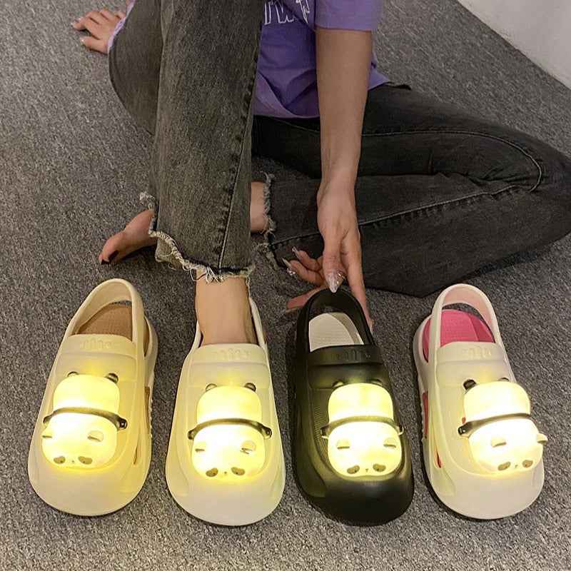 Panda Lamp Sandals