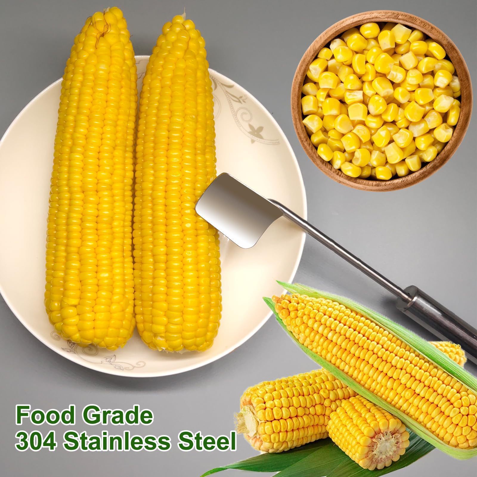 Corn On The Cob Remover &amp; Scraper