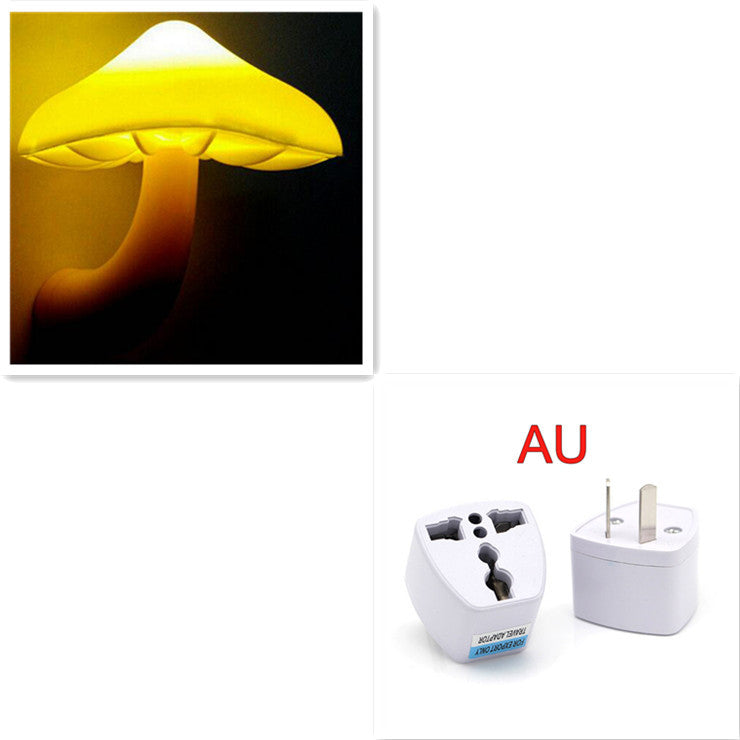 3pc LED Night Wall Socket Lamp (US plug)