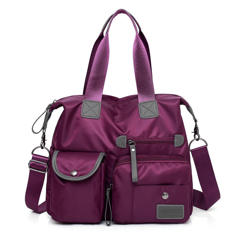 Large Capacity Multi-pocket Shoulder Bag