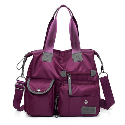 Large Capacity Multi-pocket Shoulder Bag