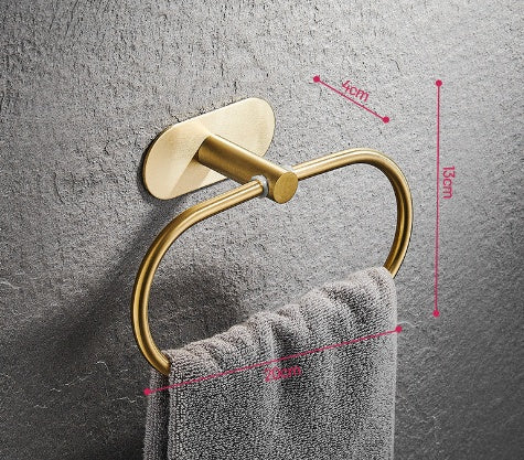 4pcs Bathroom Towel Rack Set